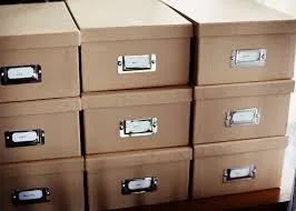 organized boxes