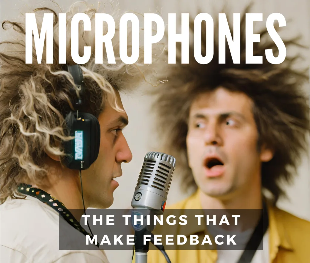 singing with feedback from microphone