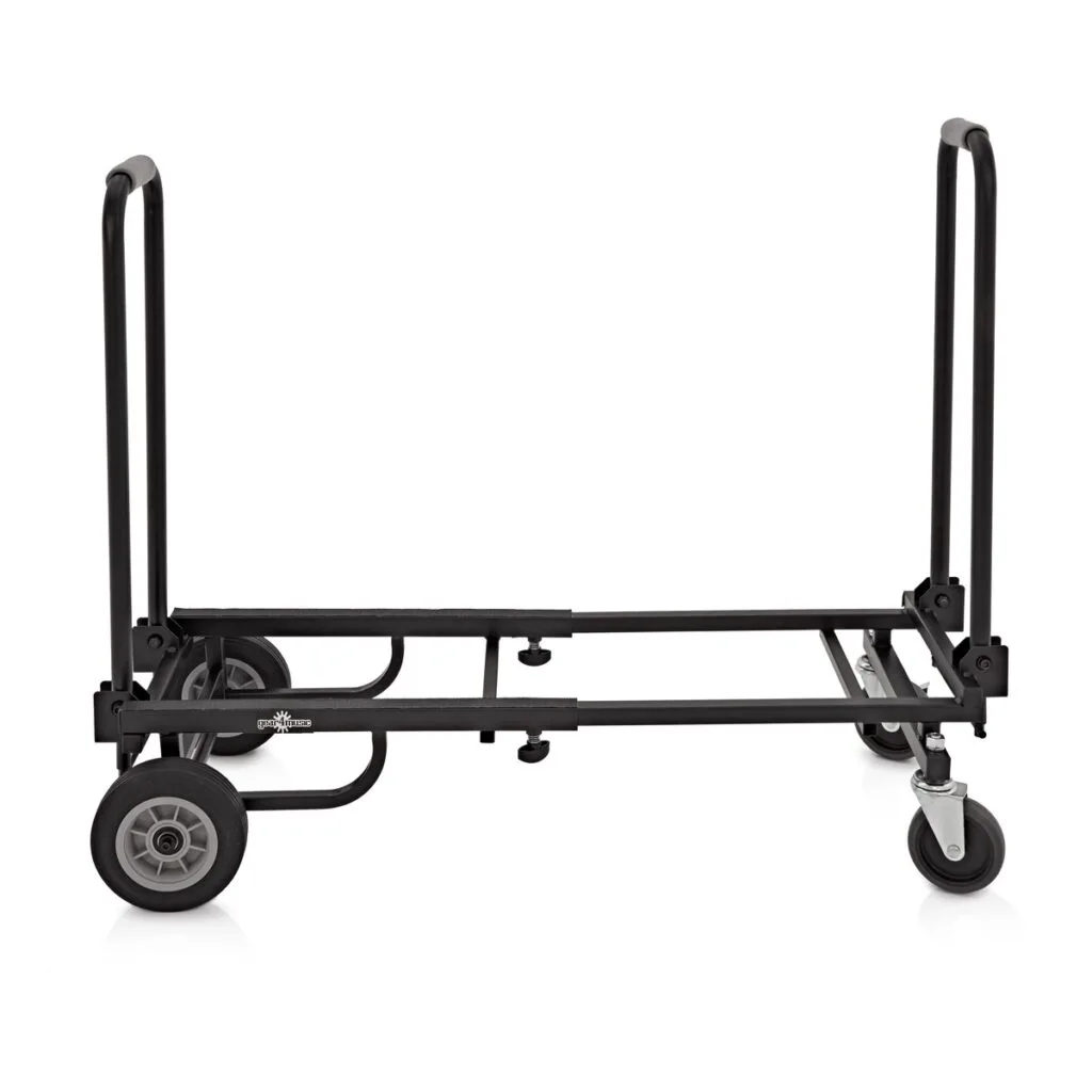 Deluxe Adjustable Equipment Trolley by Gear4music Deluxe Adjustable Equipment Trolley by Gear4music