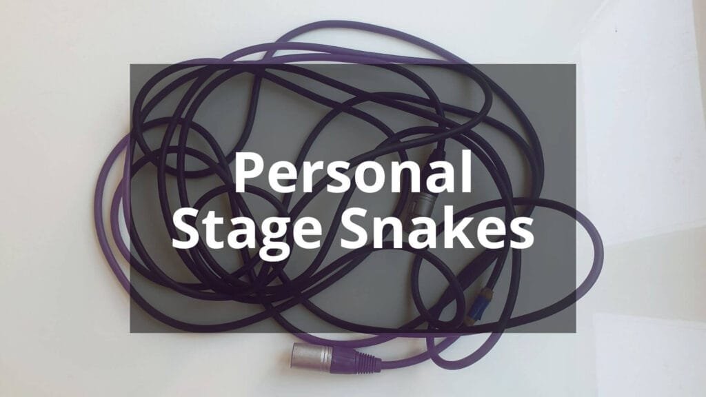 Personal stage snakes