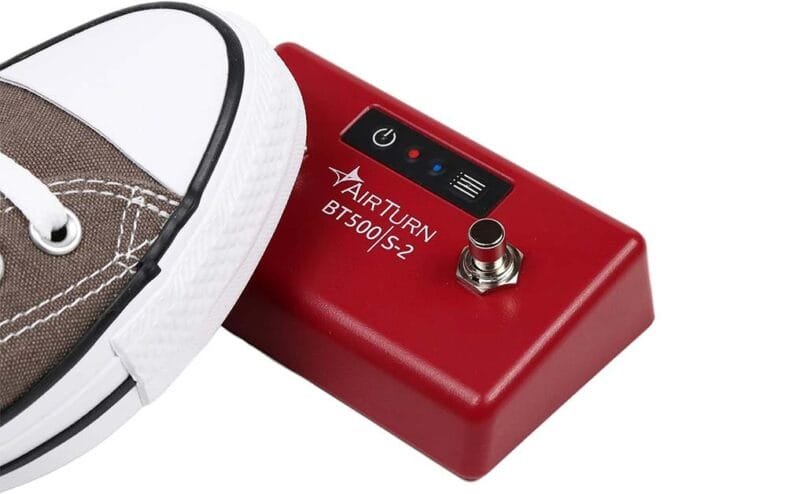 AirTurn BT500S-2 Bluetooth Pedal Page Turner DAW MIDI App Controller