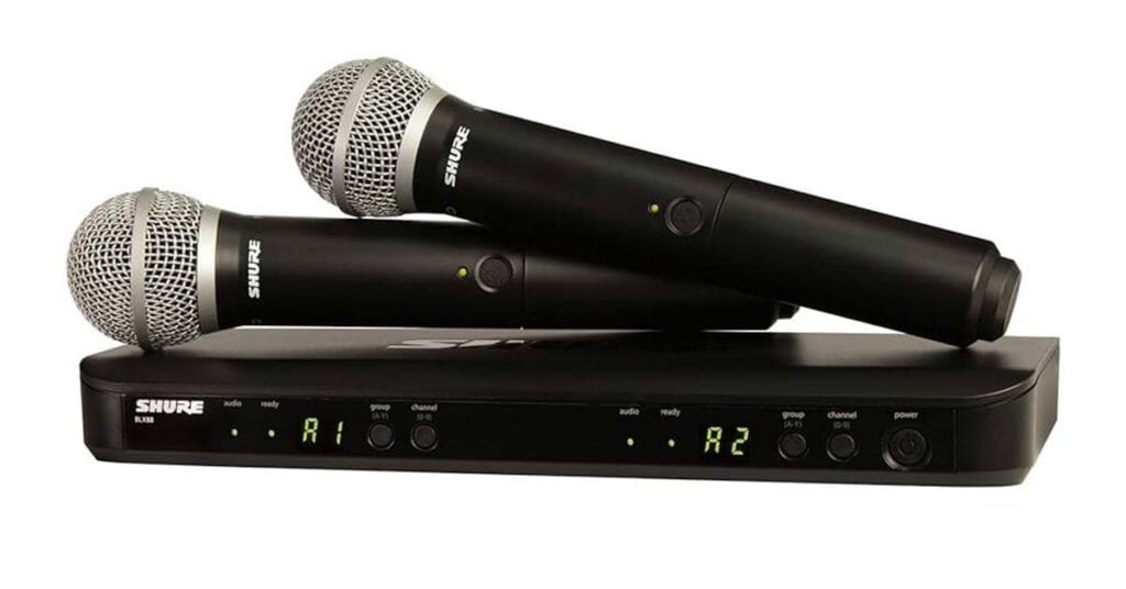 Shure BLX288PG58 wirelessmicrophone system Shure BLX288PG58 wirelessmicrophone system