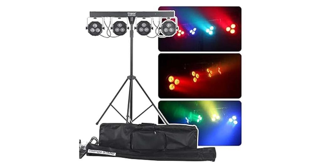 DJ Light Stand, Electric Light with 4 Bar Gigbar DJ Light Stand, Electric Light with 4 Bar Gigbar