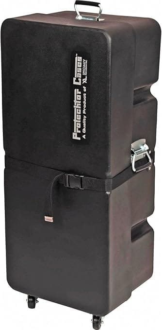 Gator Cases Protechtor Series Classic Compact Drum Hardware Accessory Case Upright with (4) Wheels Gator Cases Protechtor Series Classic Compact Drum Hardware Accessory Case Upright with (4) Wheels