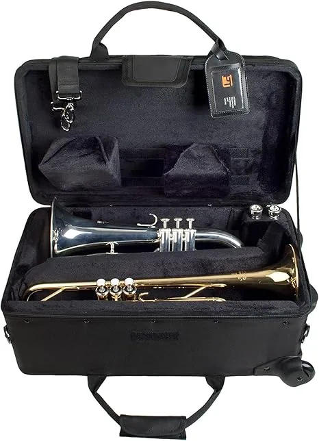 Protec Trumpet-Auxiliary Combo PRO PAC Case with Wheels