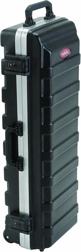SKB Compact Stand Case with Wheels & Straps, TSA Latches, Over molded Handle SKB Compact Stand Case with Wheels & Straps, TSA Latches, Over molded Handle