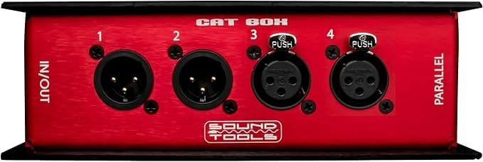 CAT Box MFX - 2 Male 2 Female XLR Stage Box with Analog Audio Over Shielded CAT Cable CAT Box MFX - 2 Male 2 Female XLR Stage Box with Analog Audio Over Shielded CAT Cable