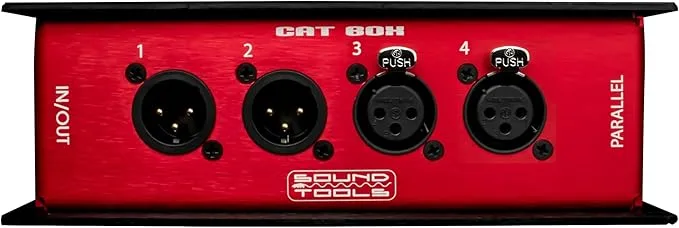 CAT Box MFX - 2 Male 2 Female XLR Stage Box with Analog Audio Over Shielded CAT Cable CAT Box MFX - 2 Male 2 Female XLR Stage Box with Analog Audio Over Shielded CAT Cable
