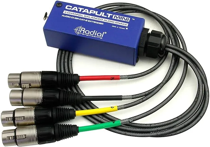 Radial Catapult MINI TX Cat 5 Audio Snake Radial Catapult MINI TX Cat 5 Audio Snake
