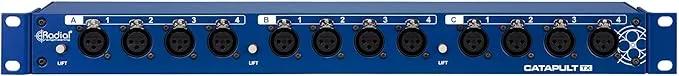 Radial Catapult Rack TX 12-channel Cat 5 6 Analog Audio Snake Radial Catapult Rack TX 12-channel Cat 5 6 Analog Audio Snake
