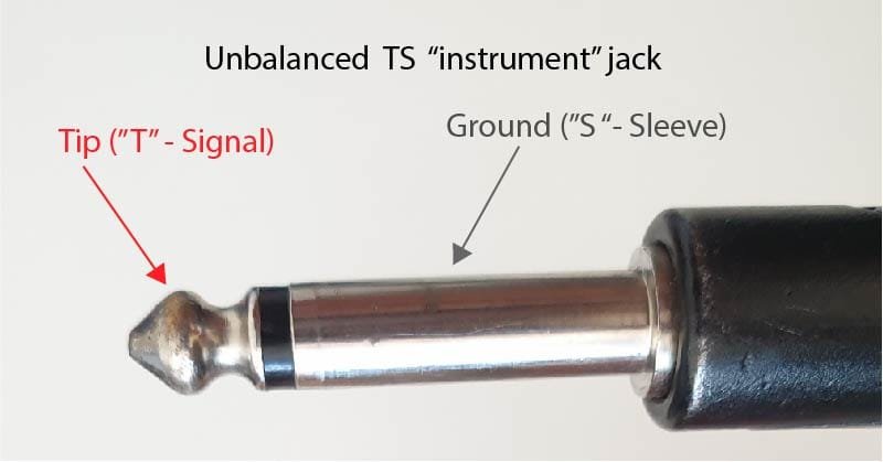 TS jack pins TS jack pins