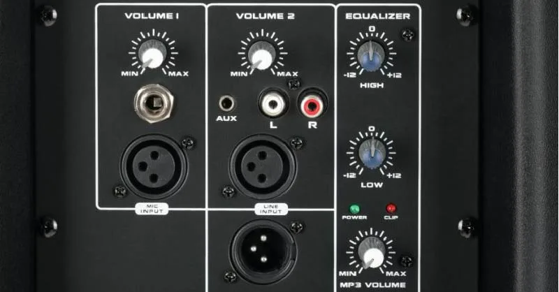 active speaker line input