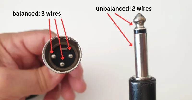 balanced 3 wires unbalanced 2 wires balanced 3 wires unbalanced 2 wires