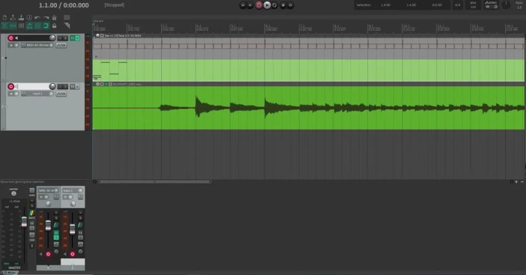 Backing tracks with Onsong