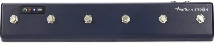 AirTurn BT500S-6 Bluetooth Foot Controller
