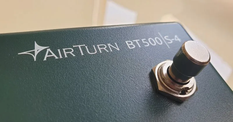 Airturn BT500S-4 metal footswitch Airturn BT500S-4 metal footswitch