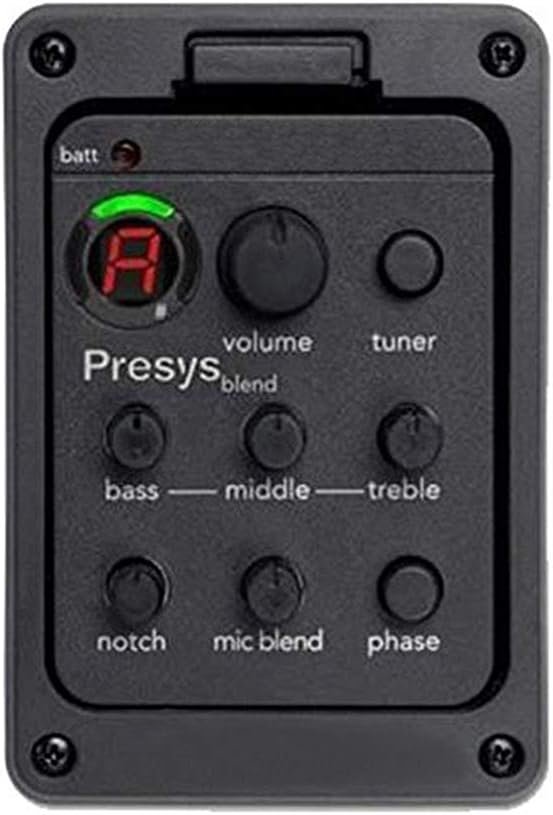 Acoustic guitar preamp - onboard type Acoustic guitar preamp - onboard type