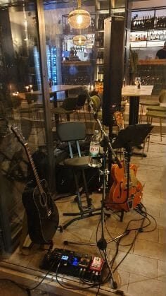 My rig for solo acoustic gigs My rig for solo acoustic gigs