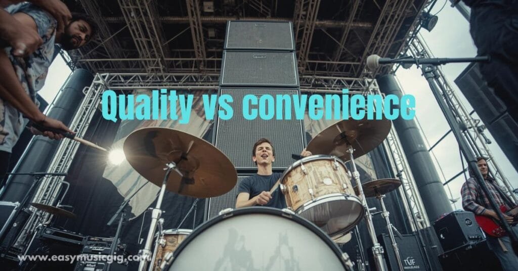 Quality vs convenience