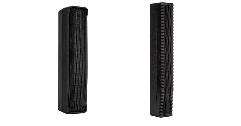 RCF Evox J8 and Evox 12 curved column PA