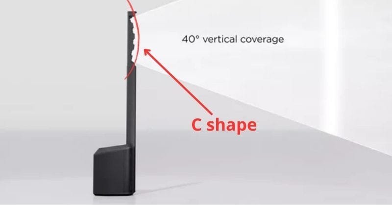 Bose L1 Pro8 C shaped line array
